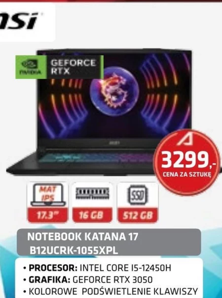 Notebook MSI