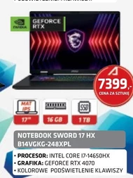 Блокнот MSI