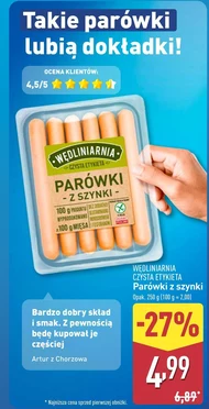 Parówki Wędliniarnia