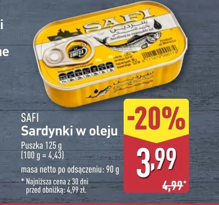 Сардини в олії Safi