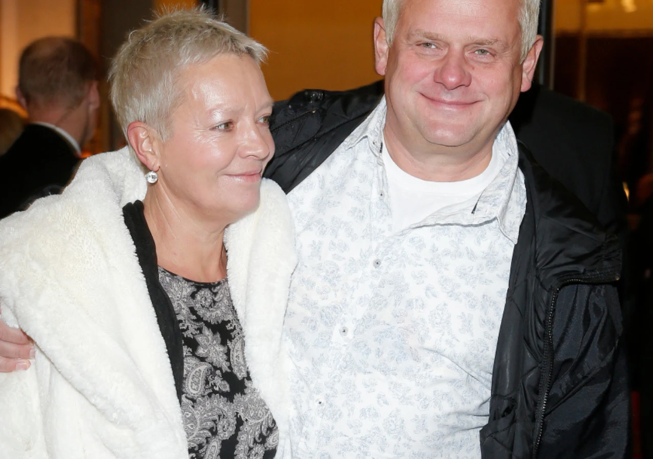 Kazik Staszewski z żoną Anią Kazik Staszewski z żoną Anią