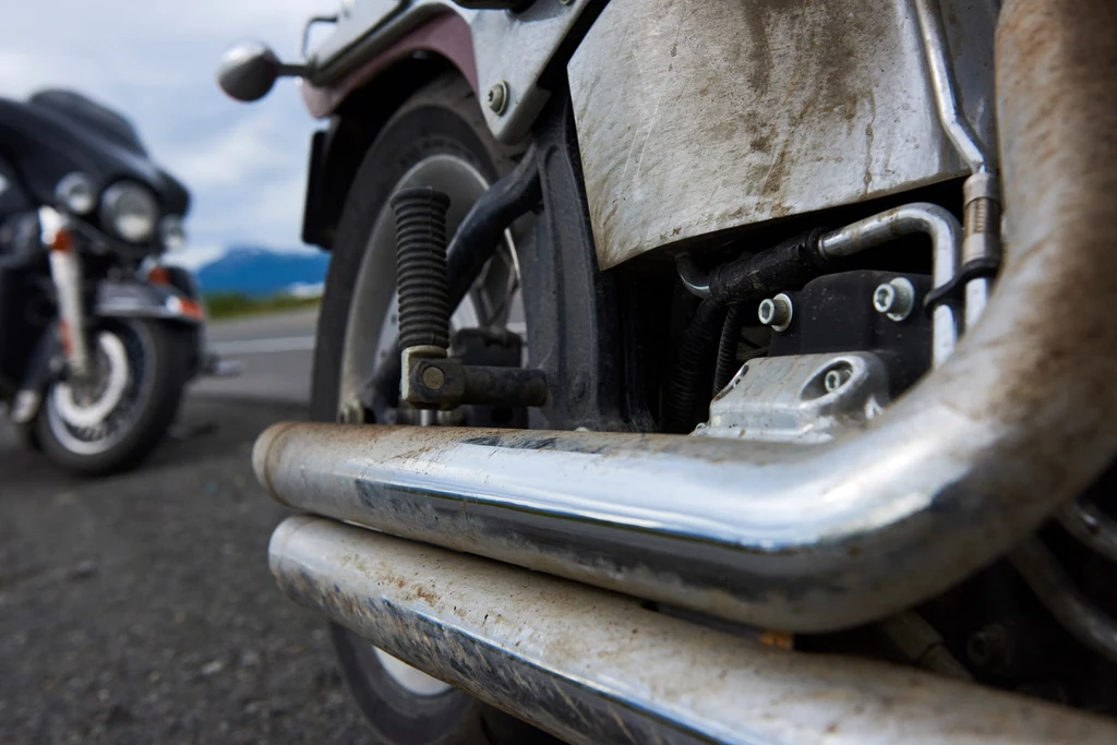 Nowa metoda mycia motocykla jest skuteczna i ekologiczna, ale bardzo droga.