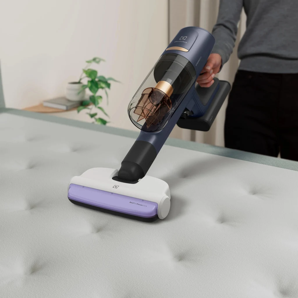 Elektroszczotka UV w odkurzaczu bezprzewodowym