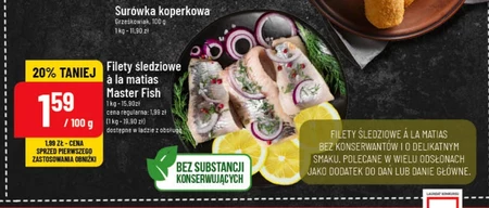 Filety śledziowe Master Fish