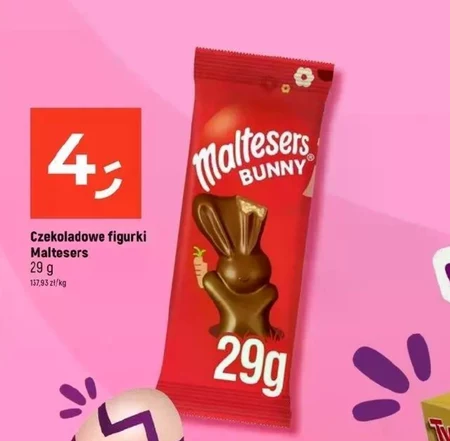 Figurka czekoladowa maltesers