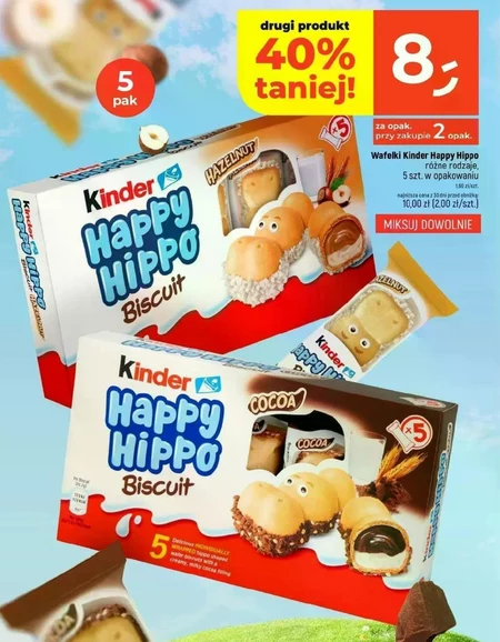 Wafelki Kinder