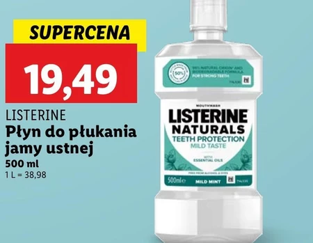 Płyn do płukania jamy ustnej Listerine