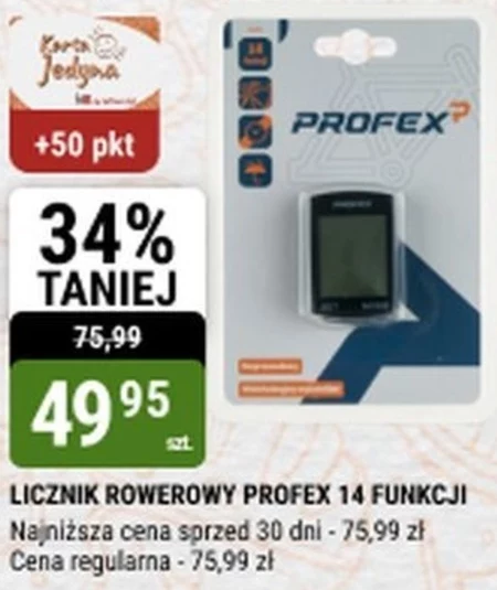 Licznik rowerowy Profex