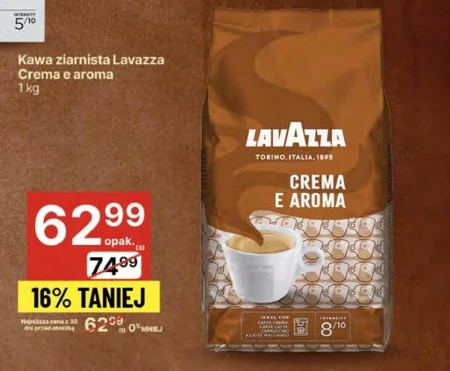 Kawa ziarnista Lavazza