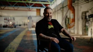 Liroy na planie filmu