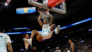 Jeremy Sochan w meczu NBA z Dallas Mavericks