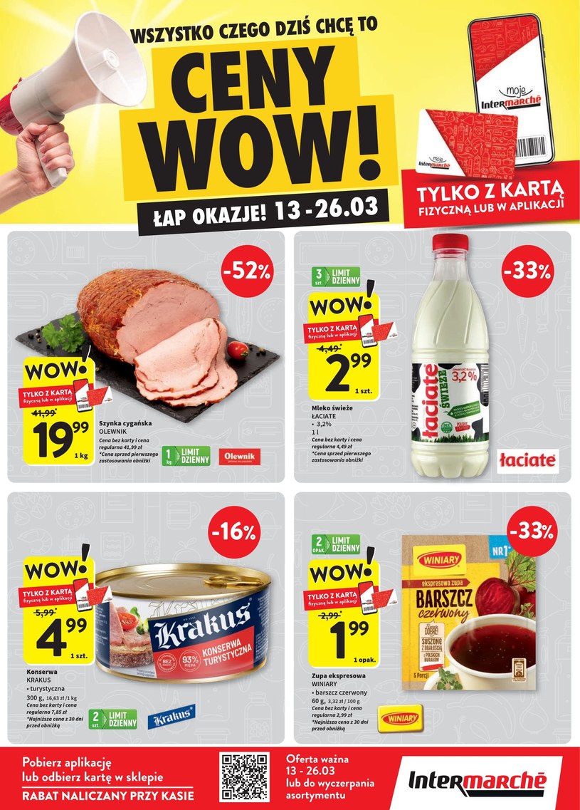 Gazetka promocyjna Intermarche Super - ważna od 13. 03. 2025 do 26. 03. 2025