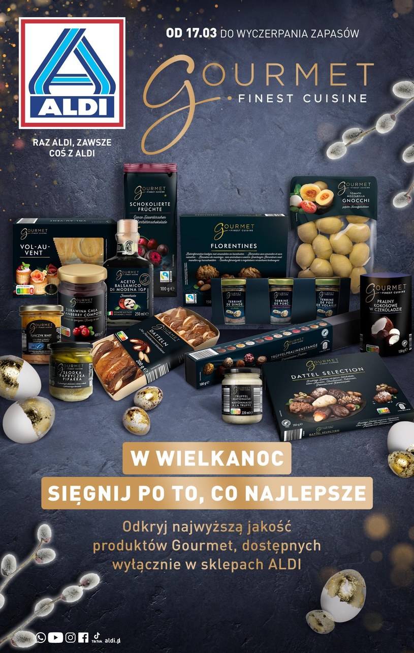 Gazetka promocyjna Aldi - ważna od 17. 03. 2025 do 20. 04. 2025