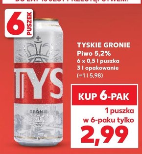 Piwo Tyskie niska cena