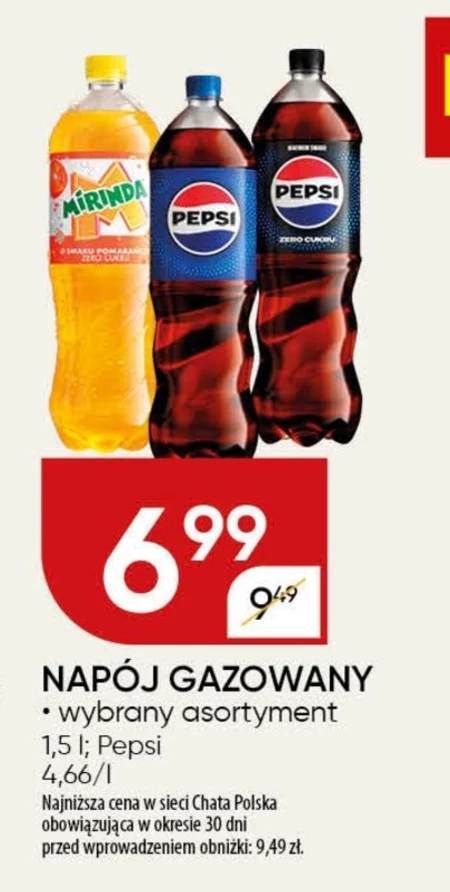 Napój gazowany Pepsi