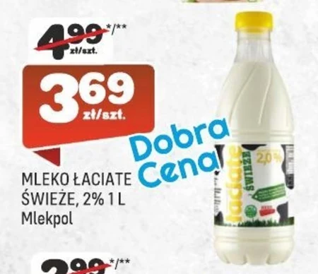 Łaciate Mleko świeże 2,0 % 1 l