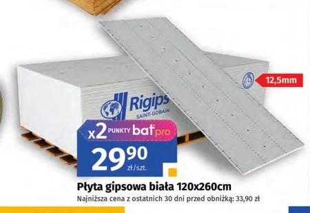 Płyta gipsowa Rigips