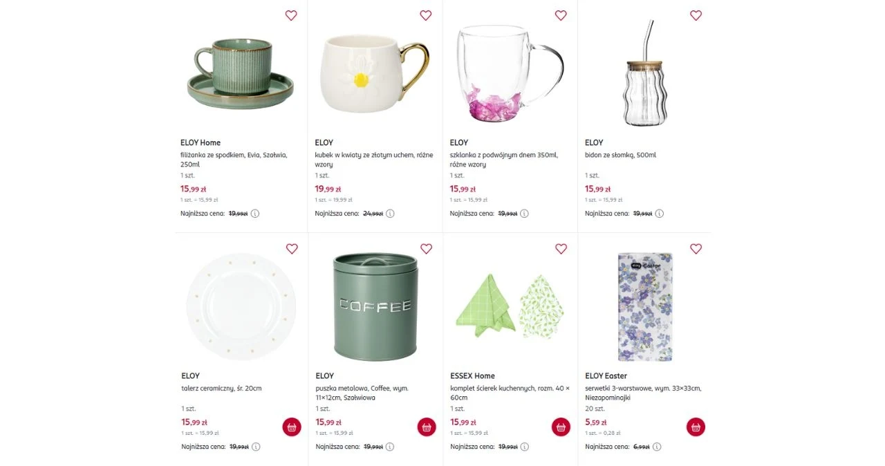 Promocja na wiosenne akcesoria i naczynia do kuchni! Rossmann kusi niskimi cenami!