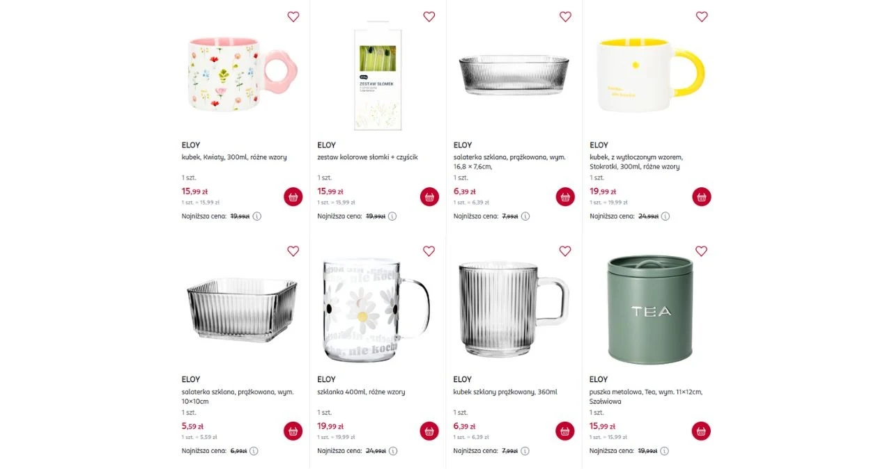 Promocja na wiosenne akcesoria i naczynia do kuchni! Rossmann kusi niskimi cenami!
