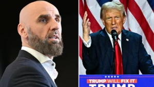 Marcin Gortat i Donald Trump