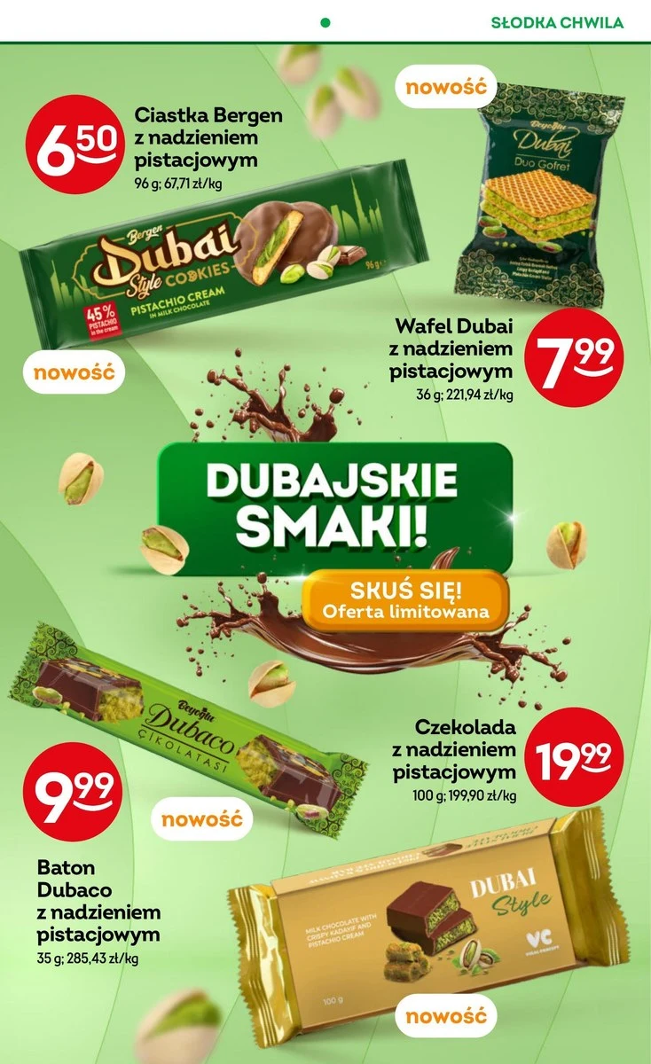 Nowe dubajskie smaki w Żabce