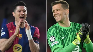 Robert Lewandowski i Wojciech Szczęsny