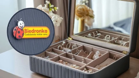 Welurowe szkatułki na biżuterię w Biedronce za grosze! Musisz je zobaczyć