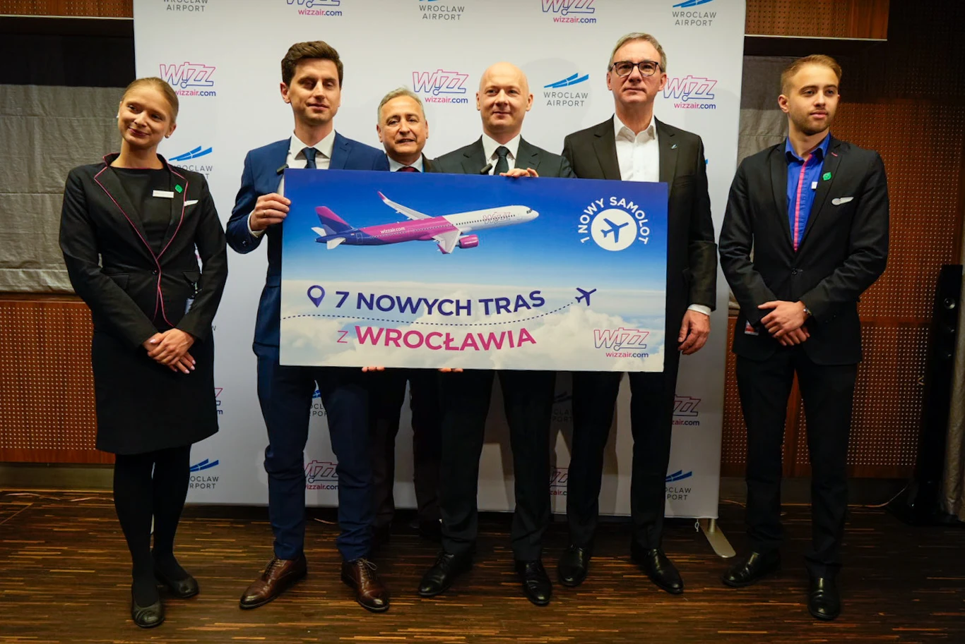 Więcej lotów z Wrocławia. Wizz Air uruchamia 7 nowych tras i skieruje do bazy drugi samolot.