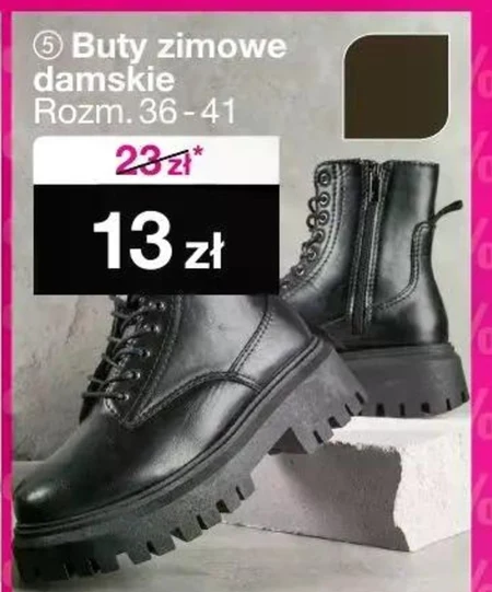 Buty zimowe damskie