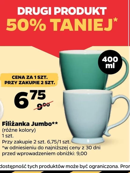 Filiżanka Jumbo