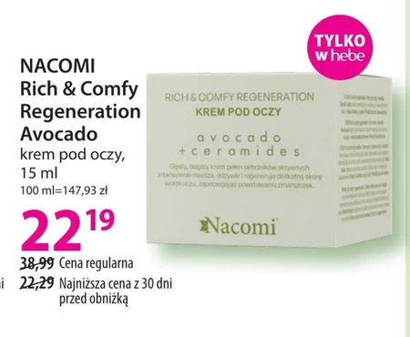 Krem pod oczy Nacomi