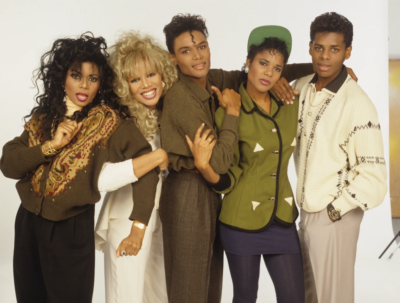 Five Star w połowie lat 80. - Stedman Pearson w środku