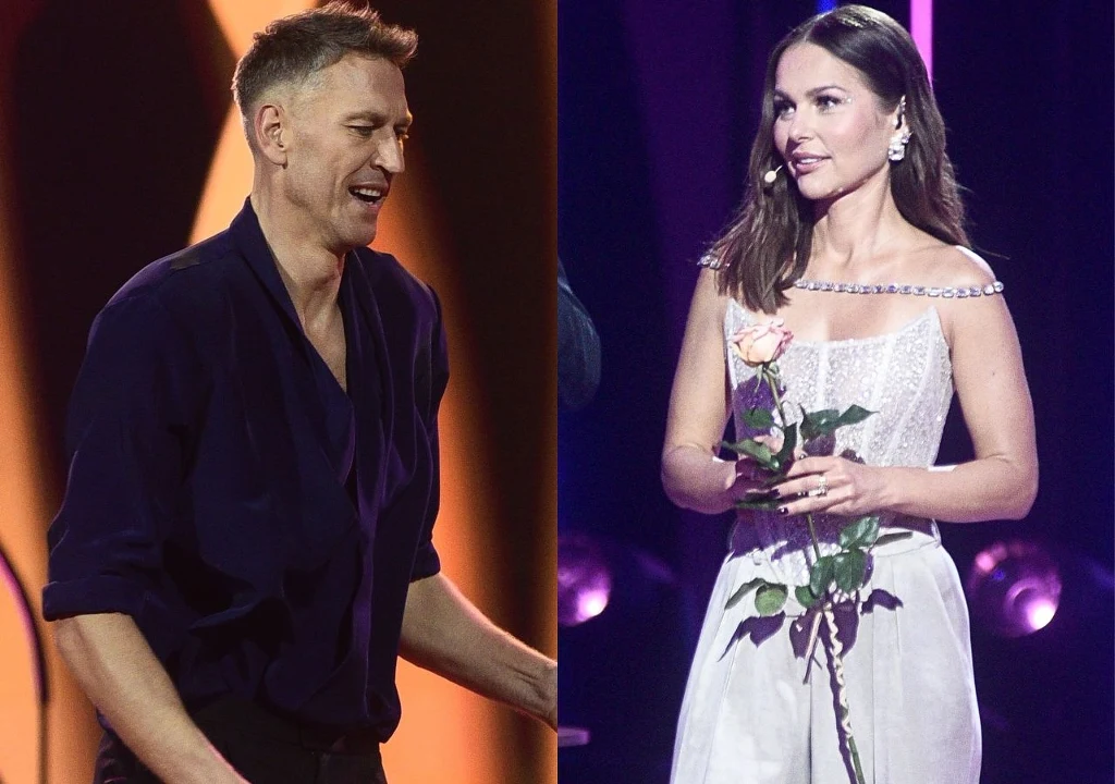 "Taniec z gwiazdami": Cezary Trybański i Paulina Sykut-Jeżyna "Taniec z gwiazdami": Cezary Trybański i Paulina Sykut-Jeżyna