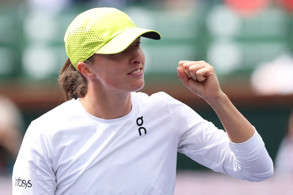 Iga Świątek rywalizowała z Qinwen Zheng o awans do półfinału WTA 1000 w Indian Wells