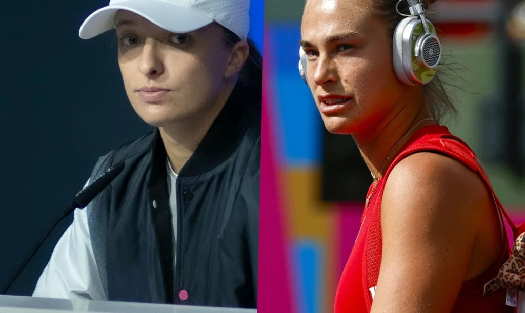 Iga Świątek i Aryna Sabalenka
