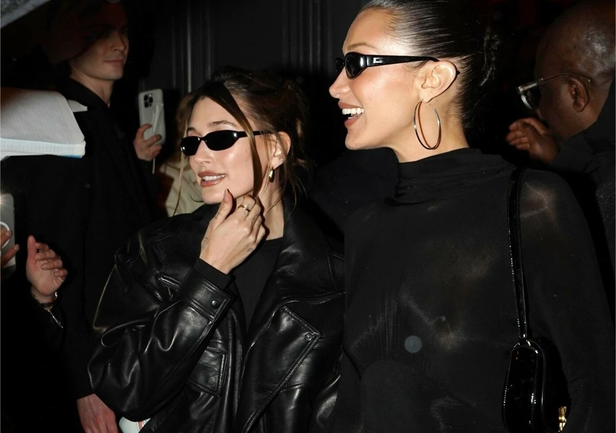 Hailey Bieber i Bella Hadid na Paryskim Tygodniu Mody. Co za stylizacje Hailey Bieber i Bella Hadid na Paryskim Tygodniu Mody. Co za stylizacje