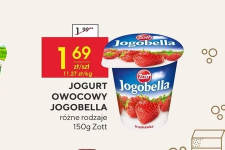 Jogurt owocowy Jogobella