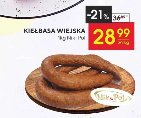 Kiełbasa wiejska NIKPOL