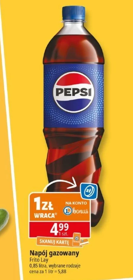 Napój gazowany Pepsi