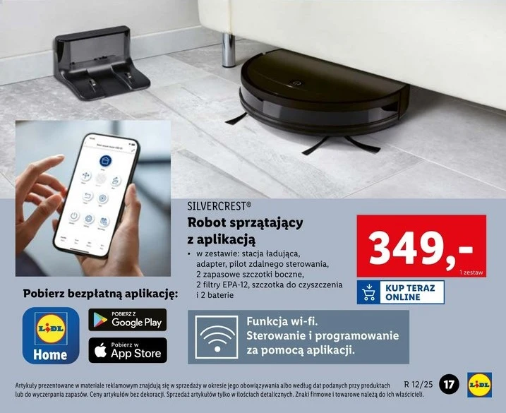 Robot sprzątający w Lidlu Robot sprzątający w Lidlu