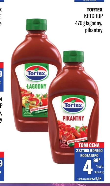 Tortex Ketchup pikantny 470 g