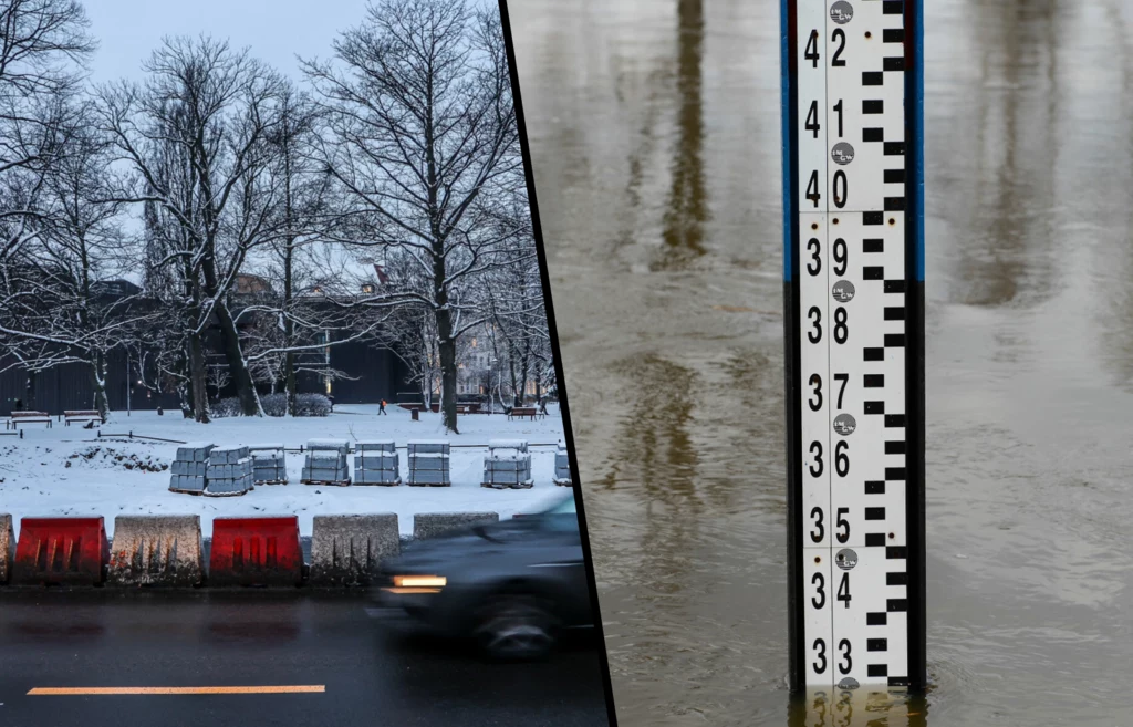 Opady śniegu i deszczu. Fala ostrzeżeń IMGW. Zdj. ilustracyjne Opady śniegu i deszczu. Fala ostrzeżeń IMGW. Zdj. ilustracyjne