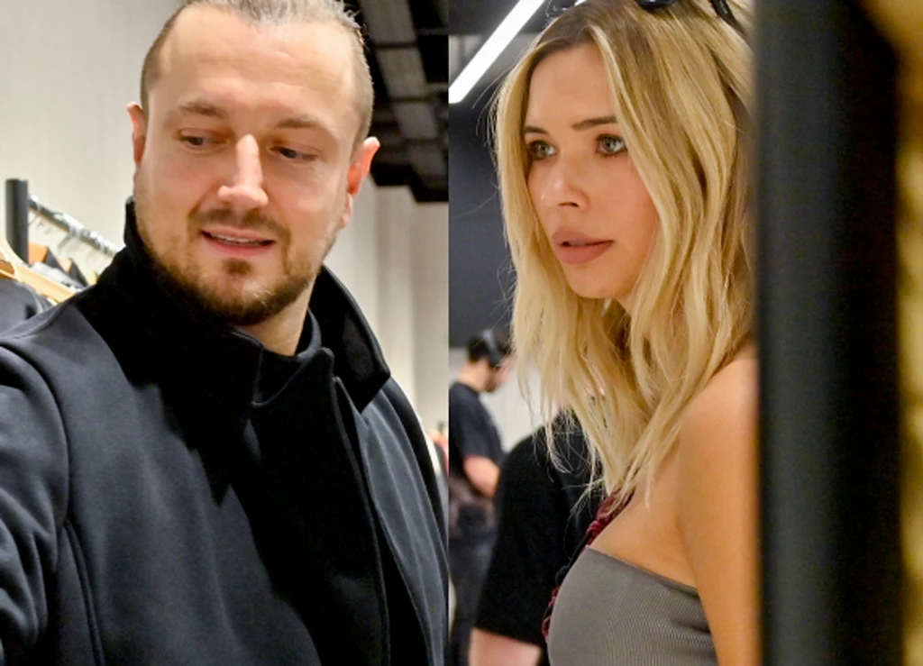 Aleksander Milwiw-Baron i Sandra Kubicka