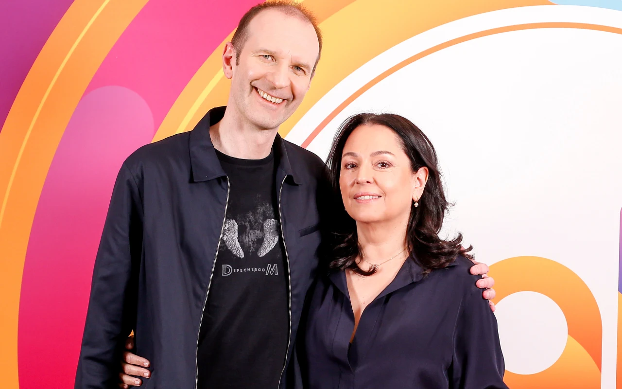 Rafał Rutkowski z żoną Magdaleną Godlewską-Rutkowską