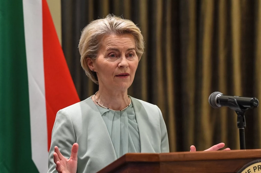 Ursula von der Leyen zabrała głos po konferencji ws. Ukrainy Ursula von der Leyen zabrała głos po konferencji ws. Ukrainy