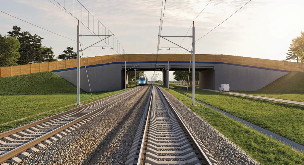 Tak wyglądać na pierwszy odcinek KDP w Polsce: Warszawa - CPK - Łódź