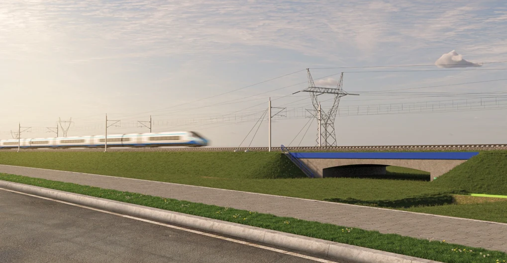 Tak CPK ilustruje nam, jak ma wyglądać pierwszy odcinek prędkiej kolei w Polsce