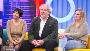 Renata Pałys, Andrzej Grabowski i Barbara Mularczyk w programie "halo tu polsat"