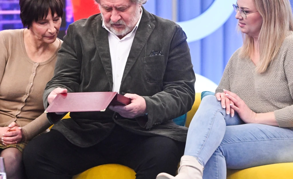 Renata Pałys, Andrzej Grabowski, Barbara Mularczyk w "halo tu polsat"