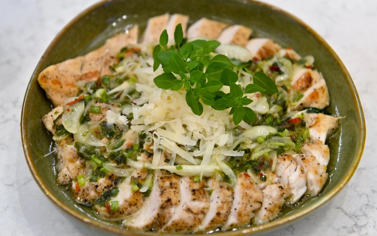 Pierś z kurczaka według Jurka Sobieniaka